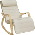Sedia con braccioli beige