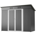 Armadio 242 x 126 x 182 cm (LxBxH) con struttura in acciaio